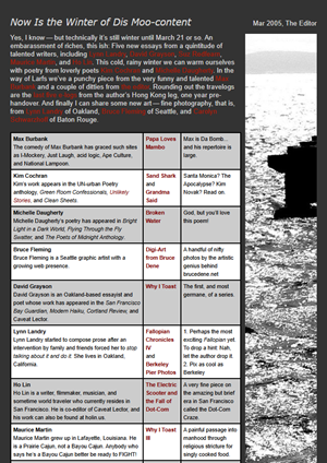 Winter 2005 issue cover